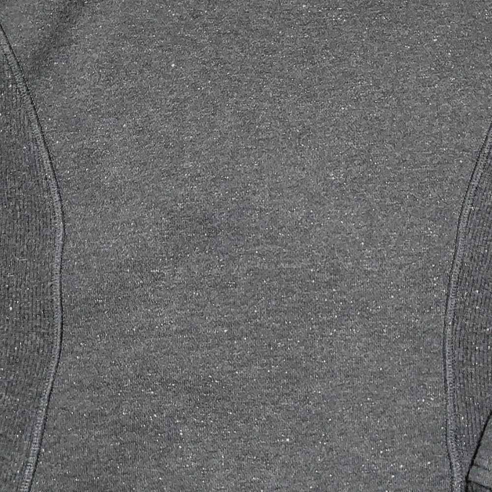 Lululemon Scuba Hoodie Dark gray with silver sparkle Size 4 - Picture 8 of 10